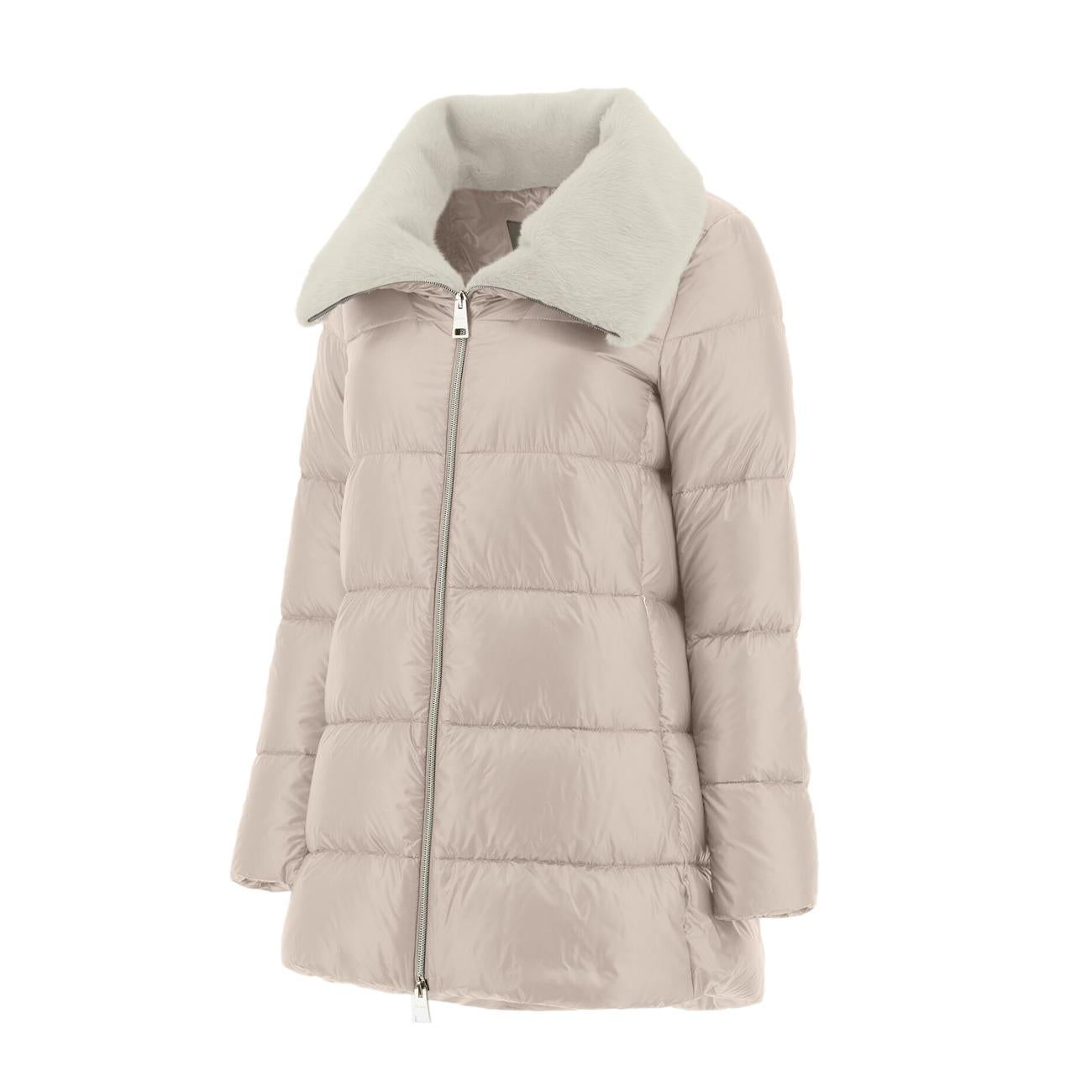 PIUMINO D. ASIMMETRICO NYL ULTRALIGHT E FAUX HERNO PI001536D12017 1985 CHANTILLY HERNO 