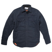 CHESAPEAKE'S Giacca Wool Lined CPO PADDED NAVY 