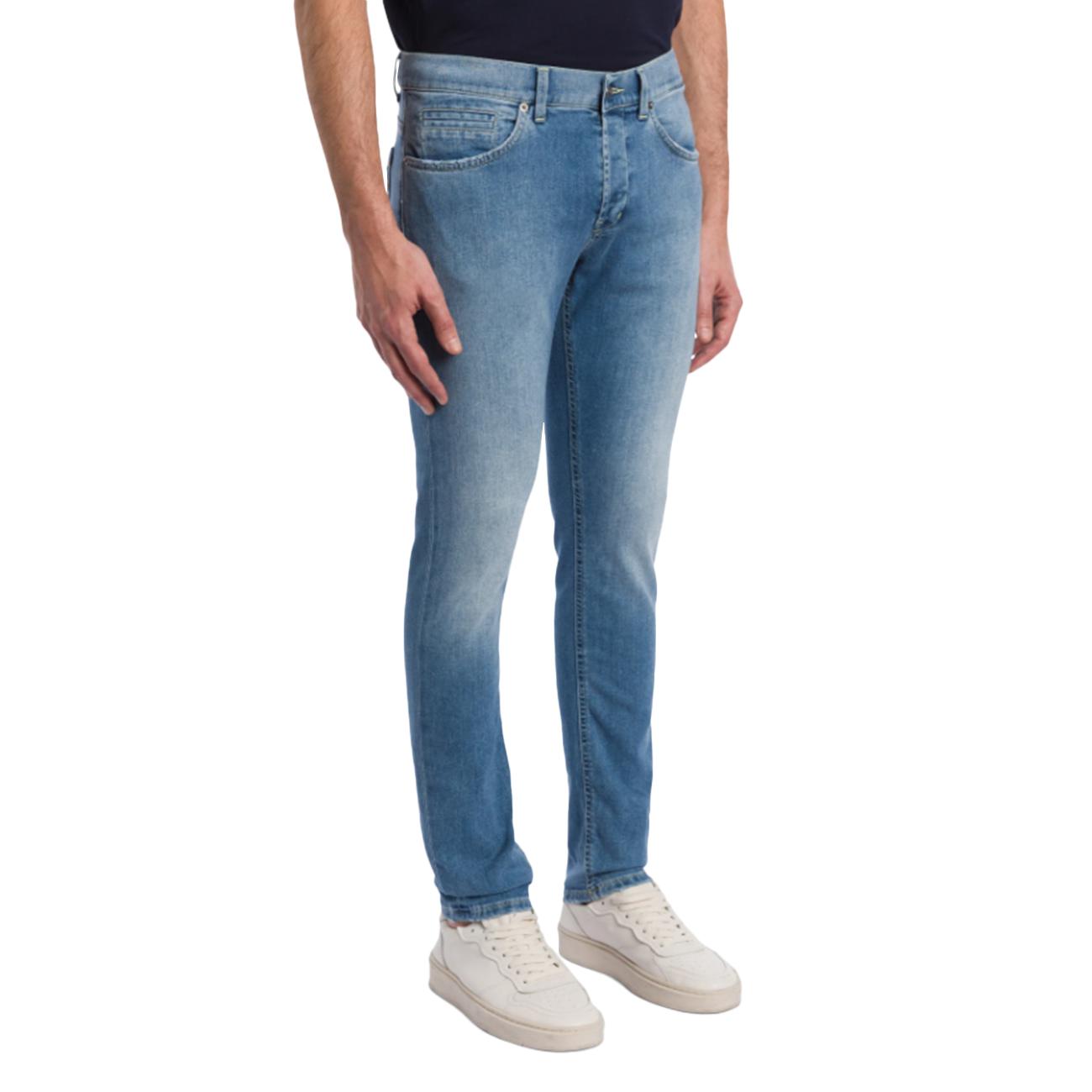 Jeans George Skinny In Denim Stretch UP232_DS0389U_MD4 800 DENIM CHIARO DONDUP 