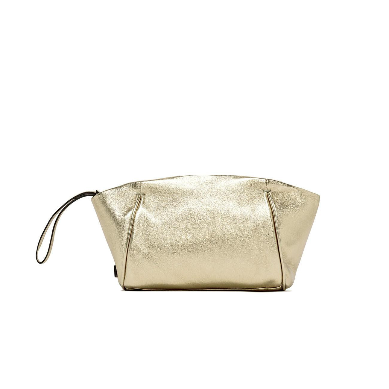 BORSA MARGARITA POUCH PELLE GIANNI CHIARINI BS9594/23PEPLW 571 PLATINO GIANNI CHIARINI 