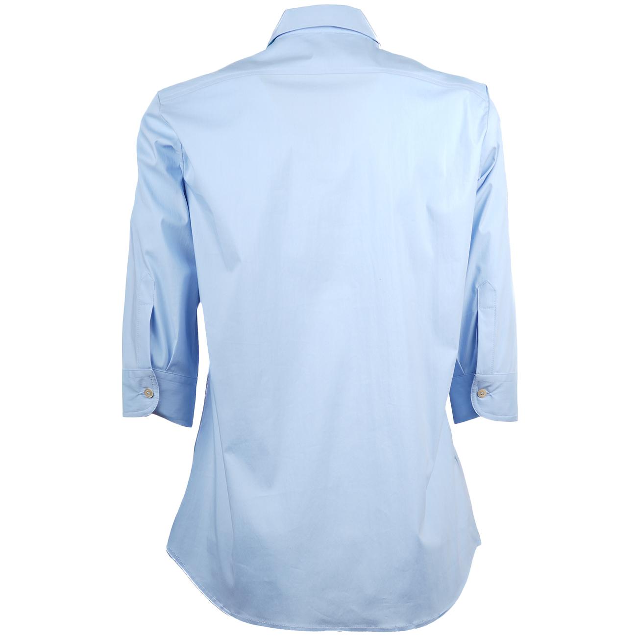 Camicia Con Manica a 3/4 0176 CELESTE MASCHERONI 