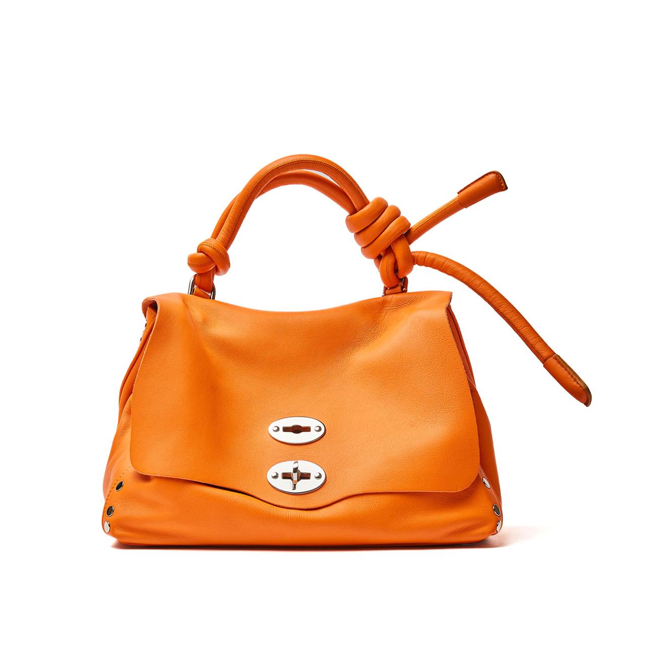 Borsa Postina S Piuma Knot Donna Orange Noto 068090 0660000 S Z0300 ORANGE NOTO ZANELLATO 