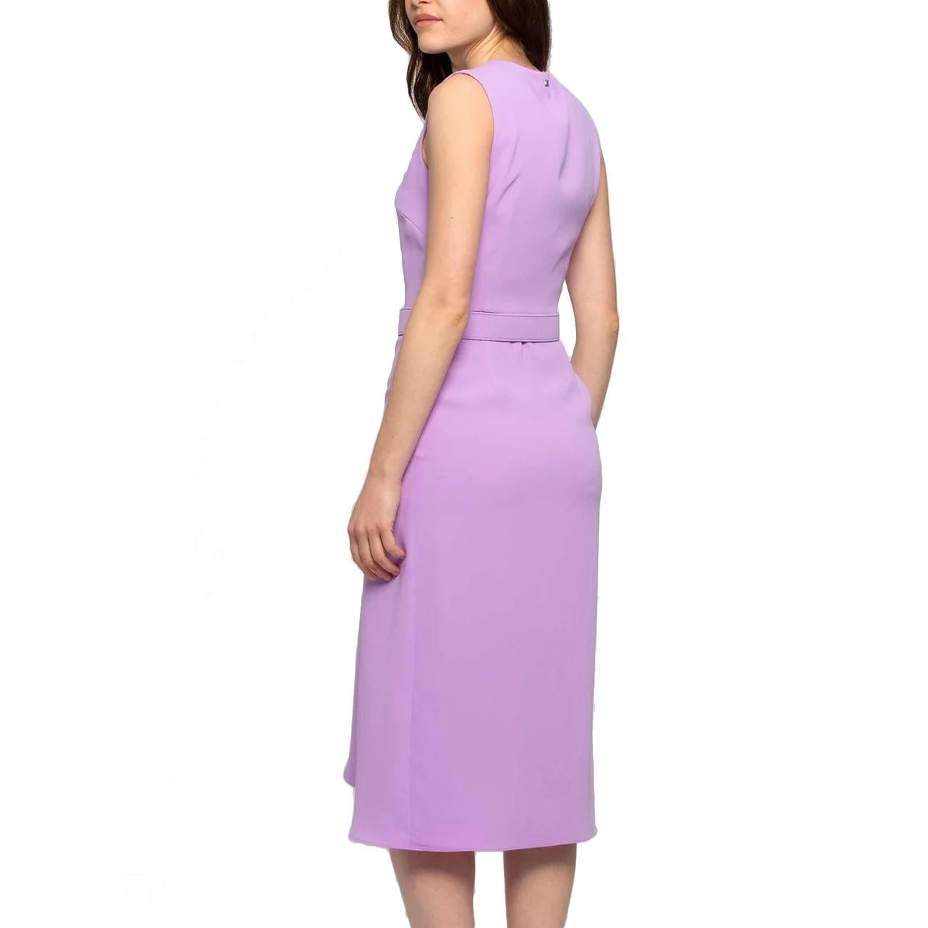 ABITO D. CALATH MIDI C/DRAPPEGGIO KOCCA P23PAB9940AAUN2814 10009/LILLA KOCCA 