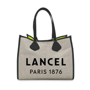 Borsa Cabas Ete Donna Natural Noir A107498ATU 8A NATUREL/NOIR LANCEL 