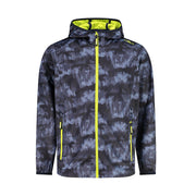 Giubbotto Impermeabile Bimbo Blu Acido 31A5694 05NLBBLUEACIDO CMP 