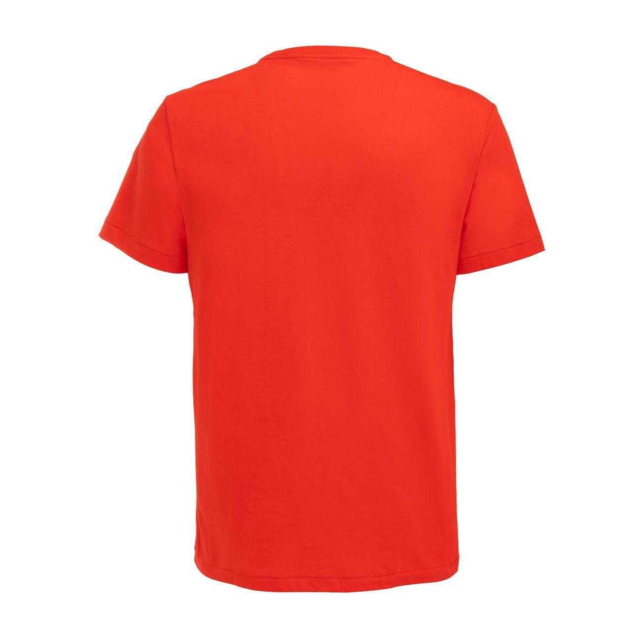 T-Shirt Girocollo In Cotone Con Logo Uomo Red 710671438 262 RED POLO RALPH LAUREN 