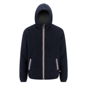 Felpa Jack Sherpa Polar Pile Uomo Blu Grigio K71237W AM0 BLU/GRIGIO K-WAY 