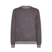 Maglia Round Vintage Uomo Acciaio K43128 91 ACCIAIO SUN68 