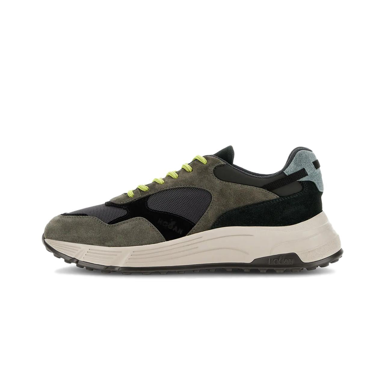 Sneakers Hyperlight Uomo Verde Grigio Nero HXM5630DM90MMH816Q VERDE GRIGIO NERO HOGAN 