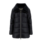 Piumino Asimmetrico Donna Nero PI001536D12017 9300 NERO HERNO 