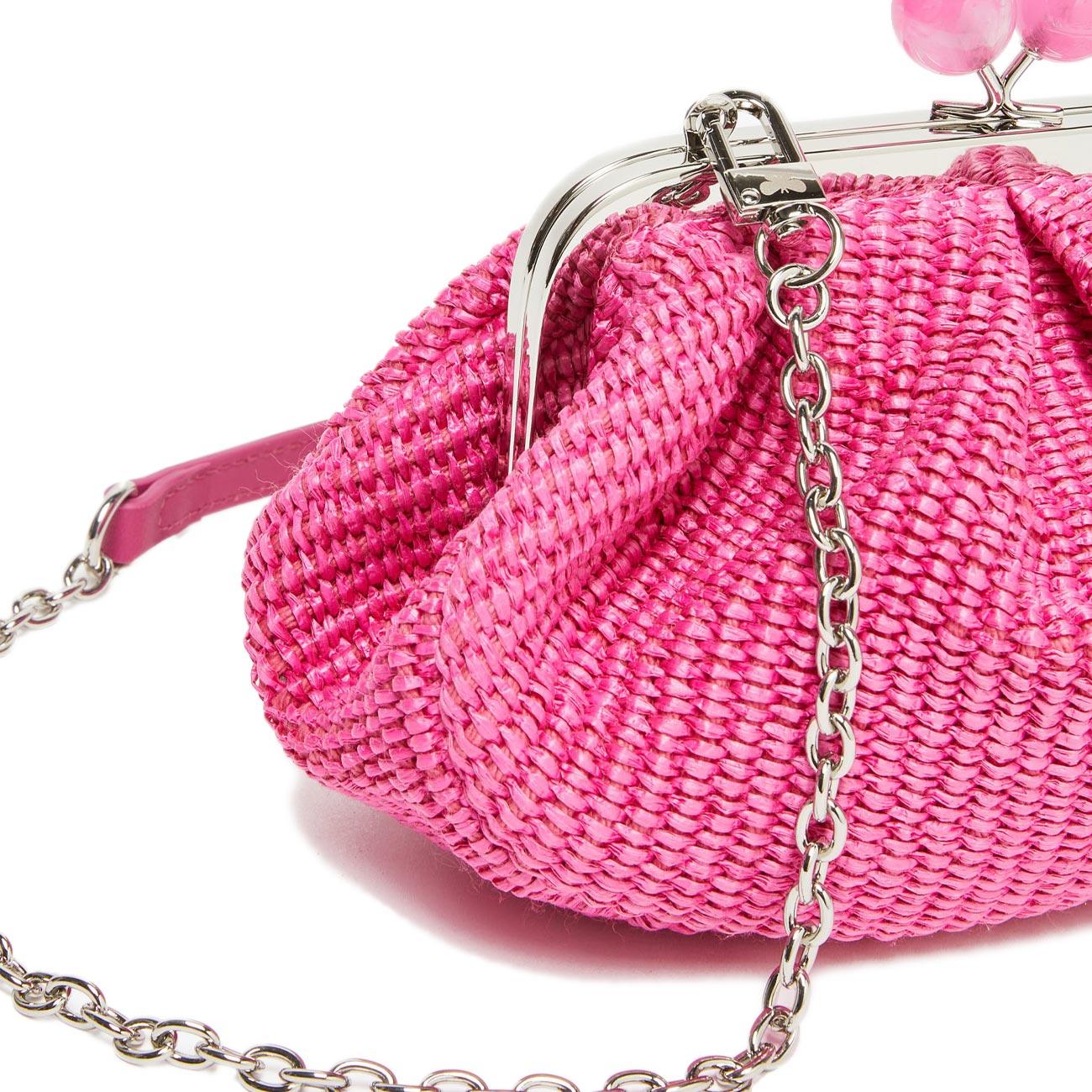 Borsa Pasticcino Palmas In Raffia Piccola Donna Orchidea PALMAS 2415511065600 022 ORCHIDEA MAX MARA WEEKEND 