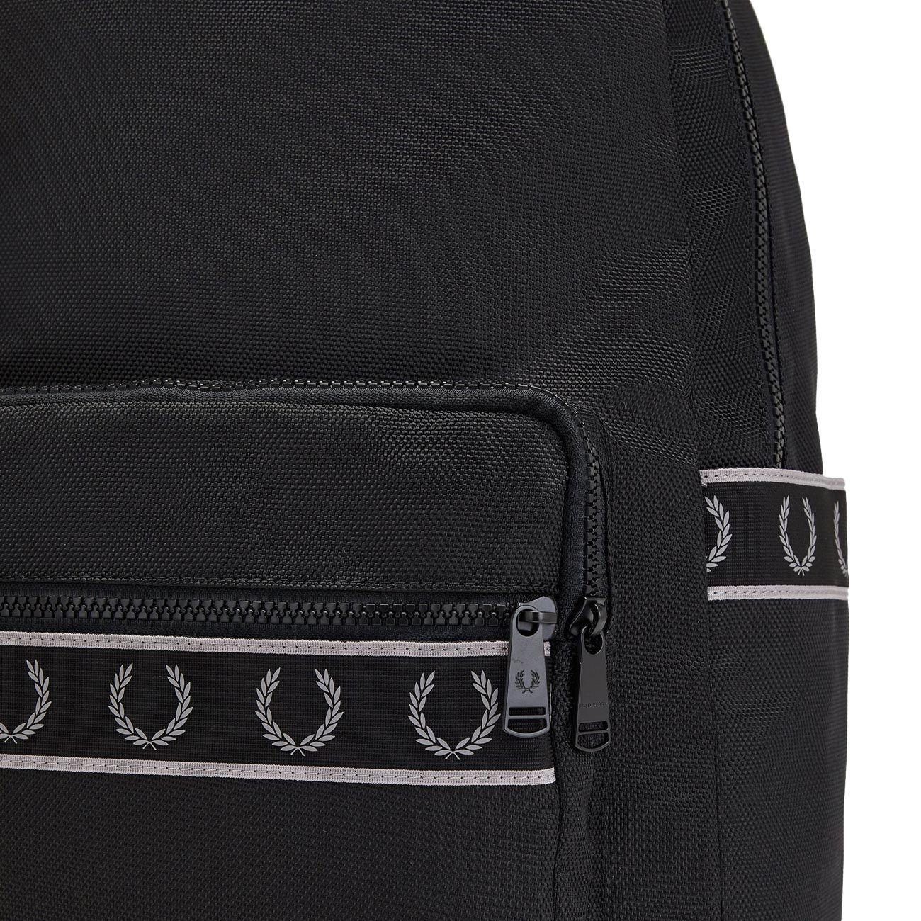 Zaino Contrast Tape Uomo Nero L5255 102/BLACK FRED PERRY 