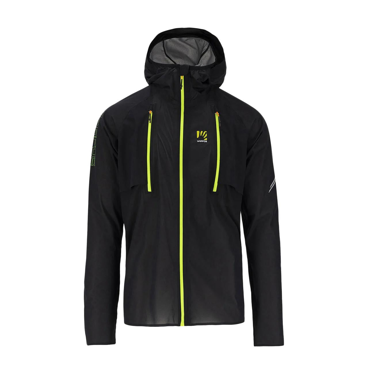 Giacca Lavaredo Uomo Black Green Fluo 2511001 081 BLACK/GREEN FLUO KARPOS 