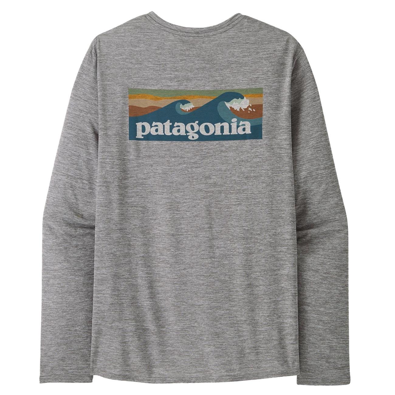 Maglietta Grafica Capilene Cool Daily 45170 FEATHER GREY PATAGONIA 