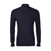 Lupetto In Costa Inglese In Lana Uomo Blu Navy 24118/24601 598 BLU NAVY LA FILERIA 