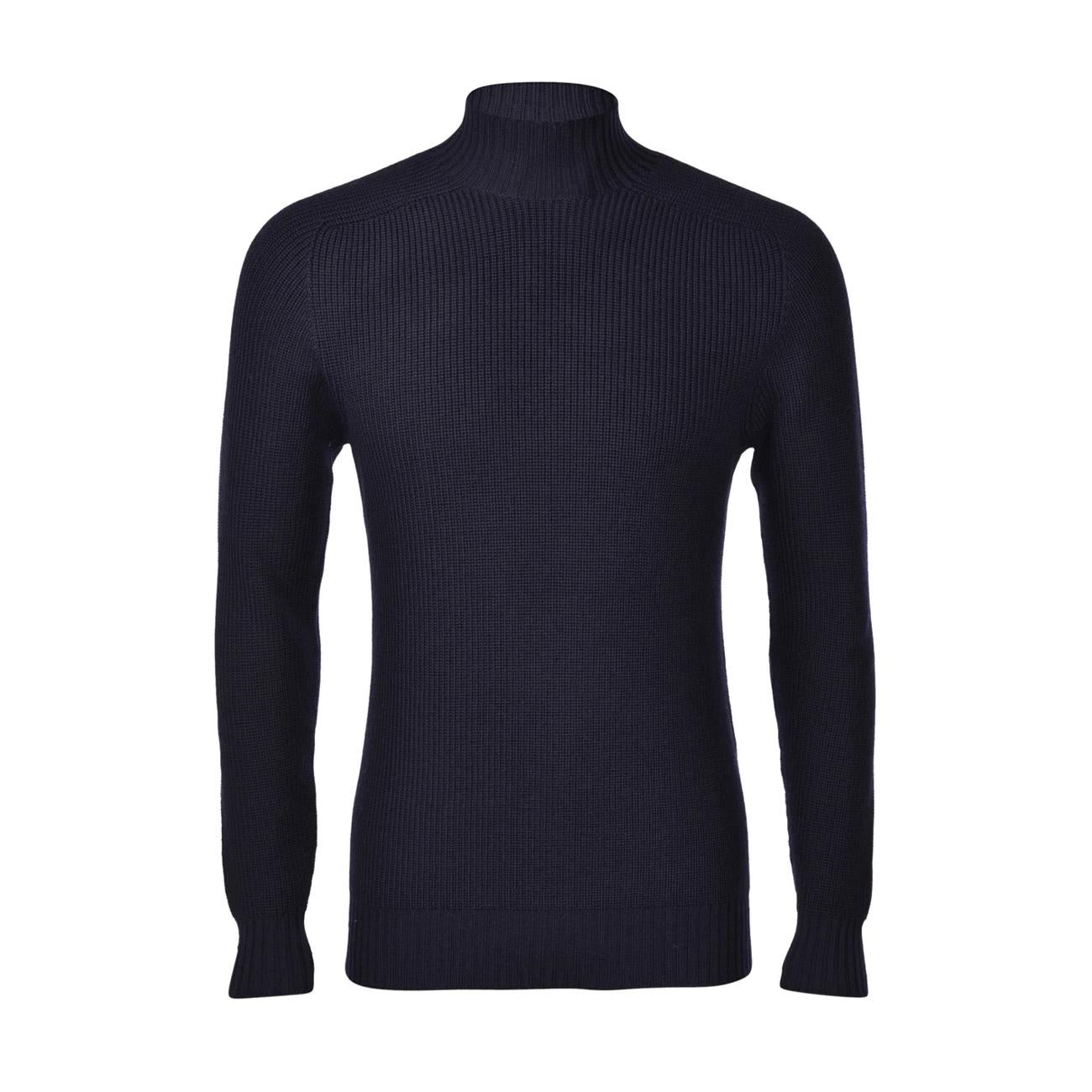 Lupetto In Costa Inglese In Lana Uomo Blu Navy 24118/24601 598 BLU NAVY LA FILERIA 