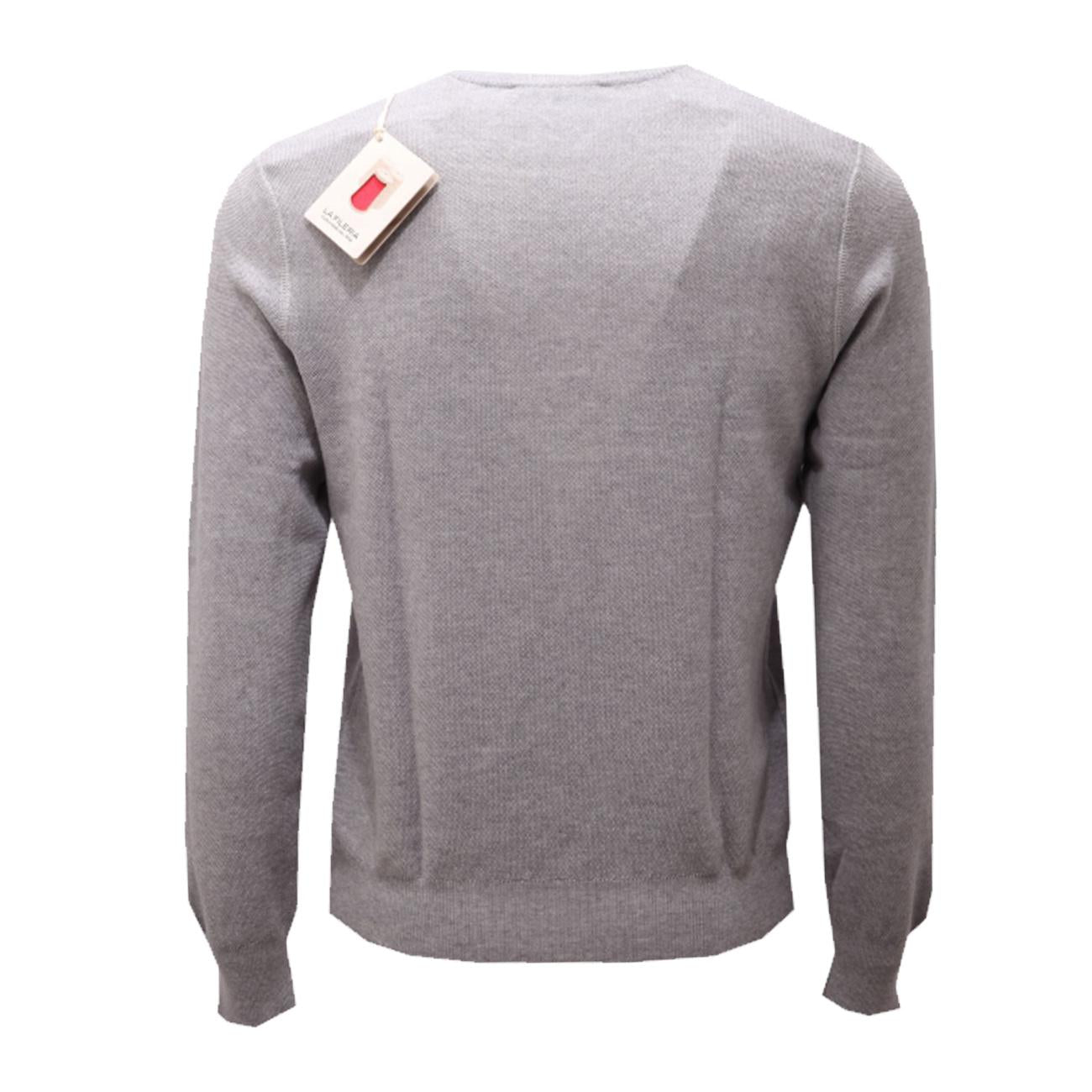 Pull In Lana Uomo Grigio Chiaro 58167/16004 052 GRIGIO CHIARO LA FILERIA 