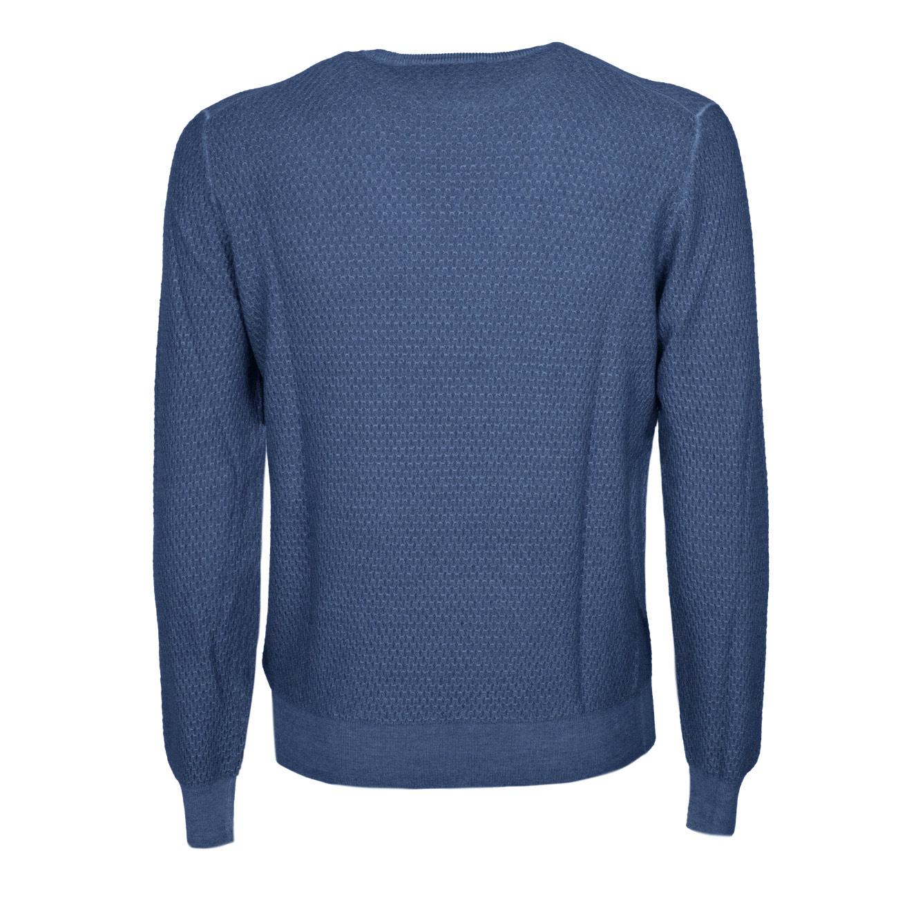 Pull In Lana Uomo Bluette 57186/28413 420 BLUETTE LA FILERIA 