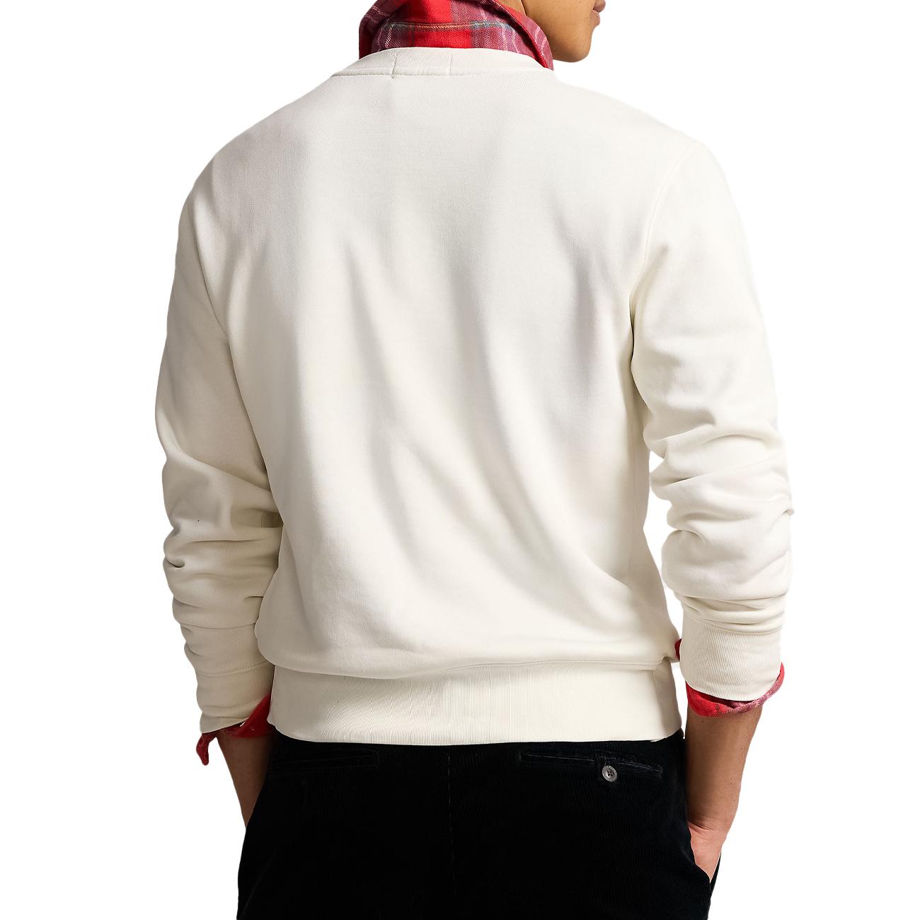 Felpa Girocollo Polo Bear Fleece Uomo Nevis Holiday Bear 710953718 002 F24 NEVIS HOLIDAY BEAR POLO RALPH LAUREN 