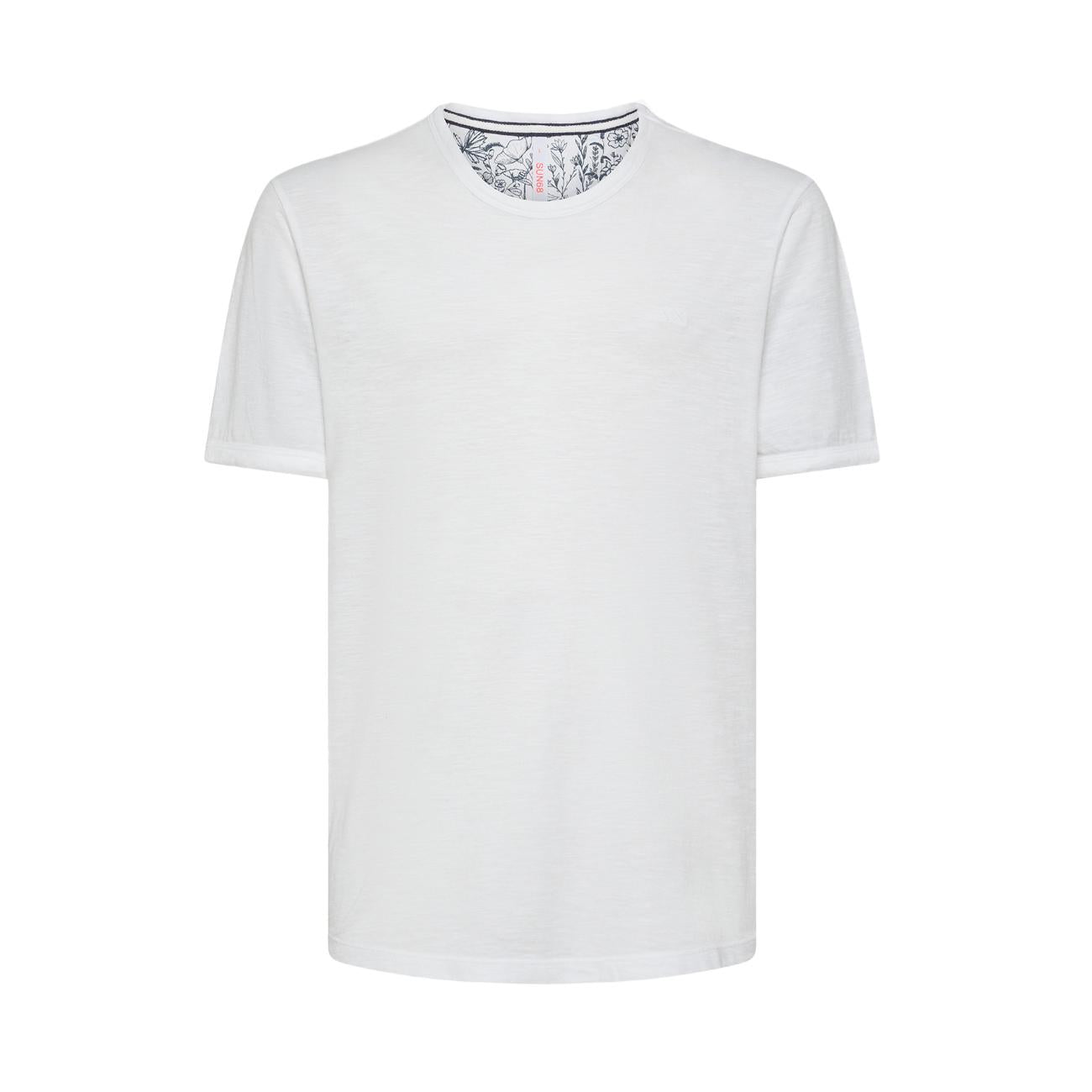 T-Shirt Round Bottom Uomo Bianco T34118 31 BIANCO SUN68 