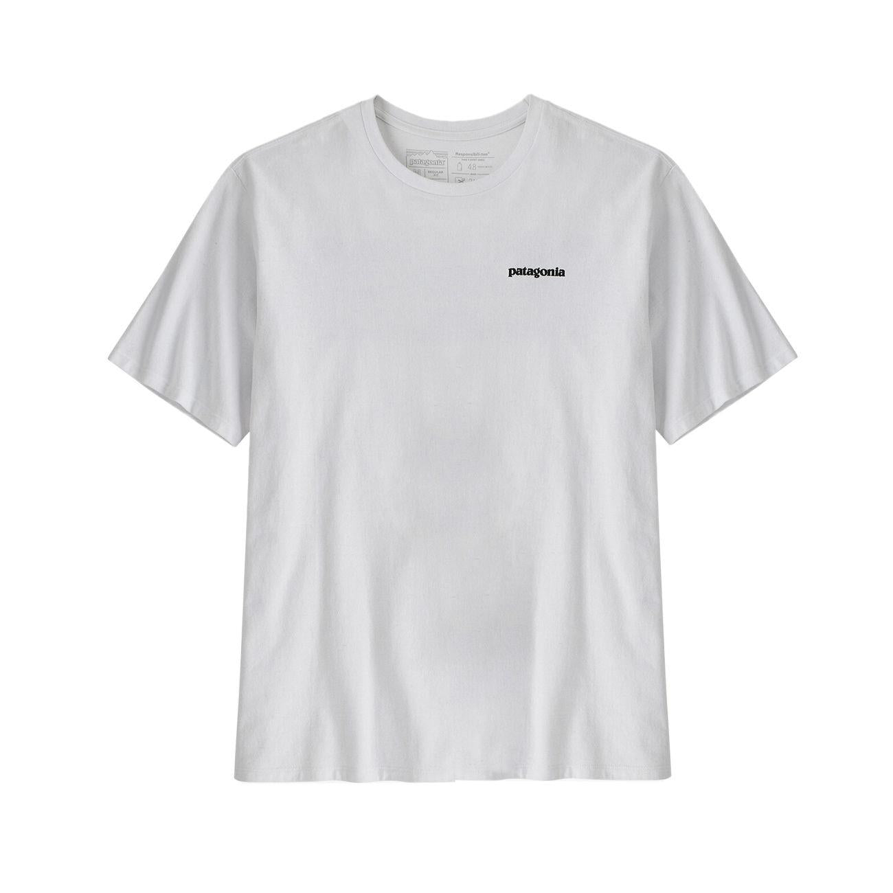 T-Shirt Logo Responsibili-Tee Uomo White 38504 WHI WHITE PATAGONIA 