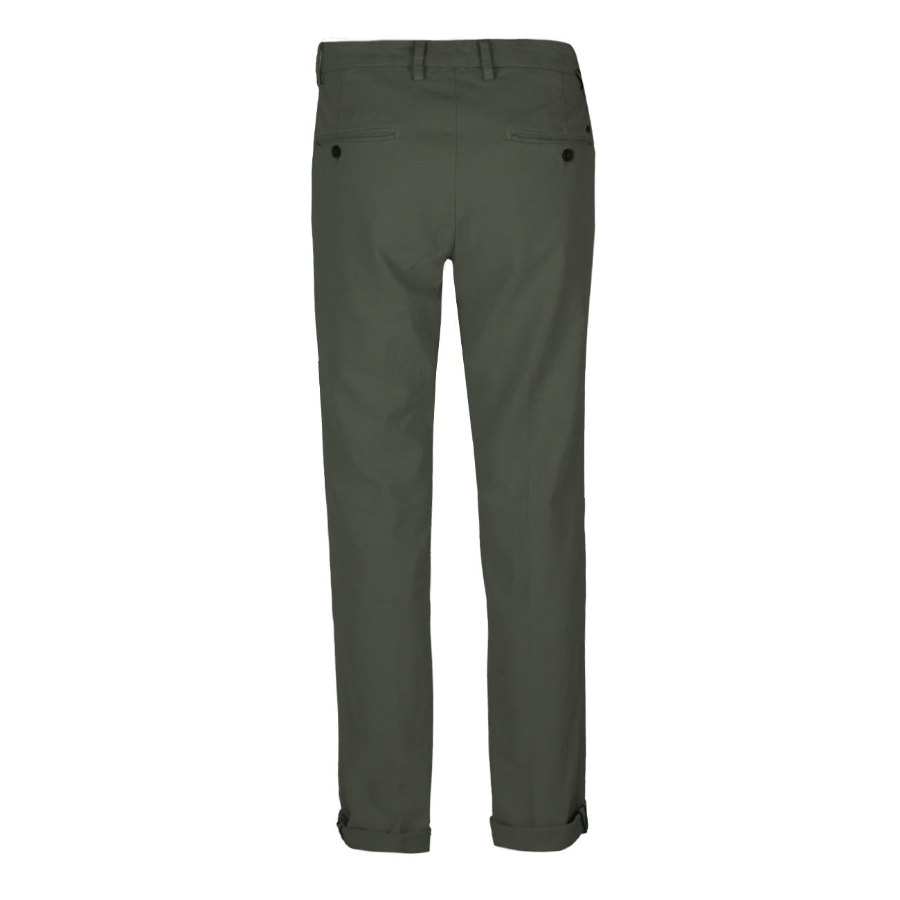 Pantalone Chino Piquet Armaturato Uomo Verde 9PN2A4973 MBE046 027 VERDE MASON'S 