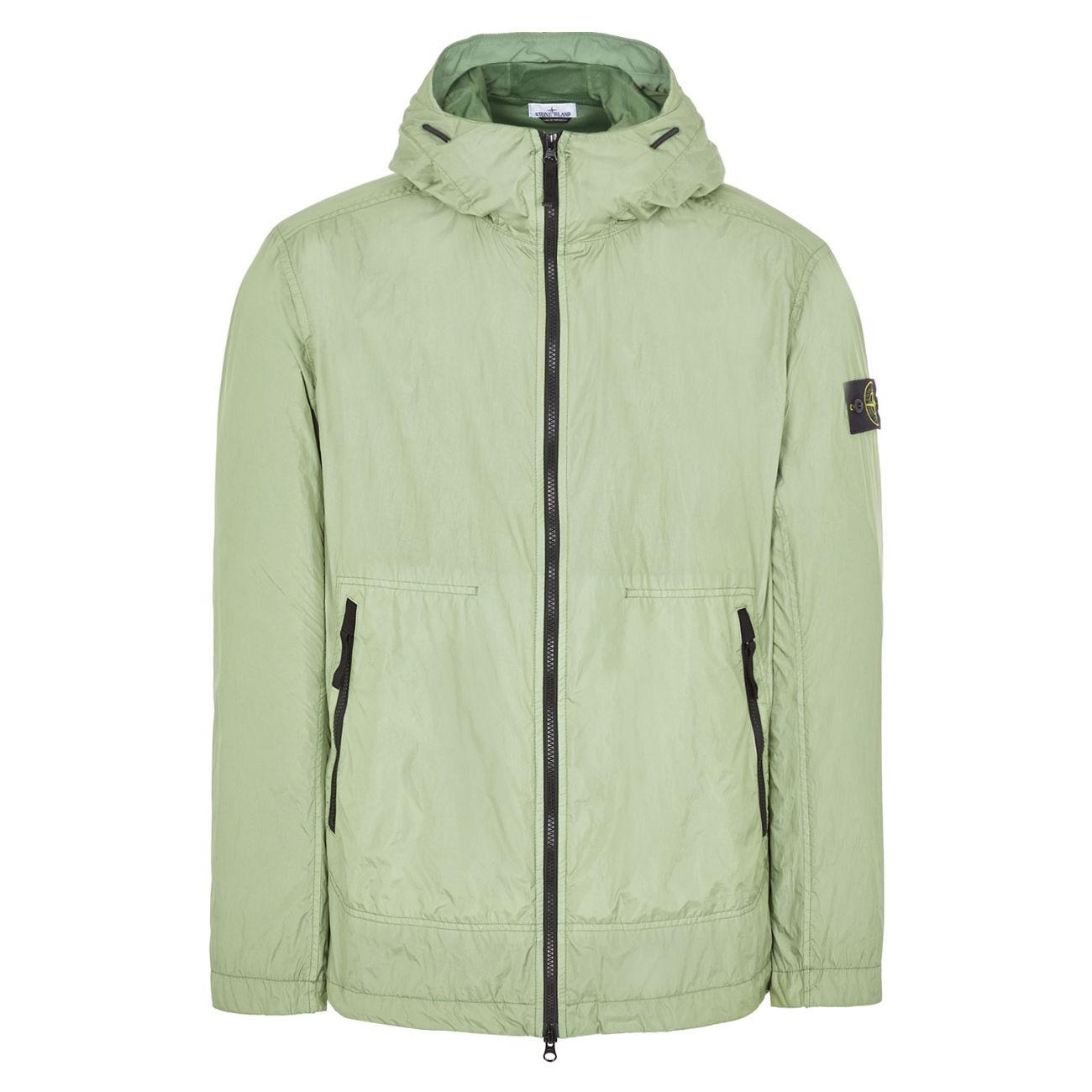 GIUBBOTTO U. CRINCLE CAPP STONE ISLAND 781540522 V0055 SAGE STONE ISLAND 