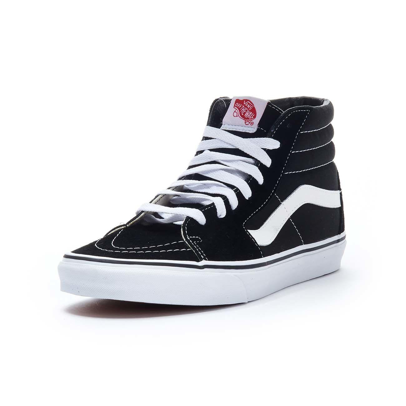 Sneakers Sk8-Hi Uomo Black White VD5IB8C BLACK/BLACK/WHITE VANS 