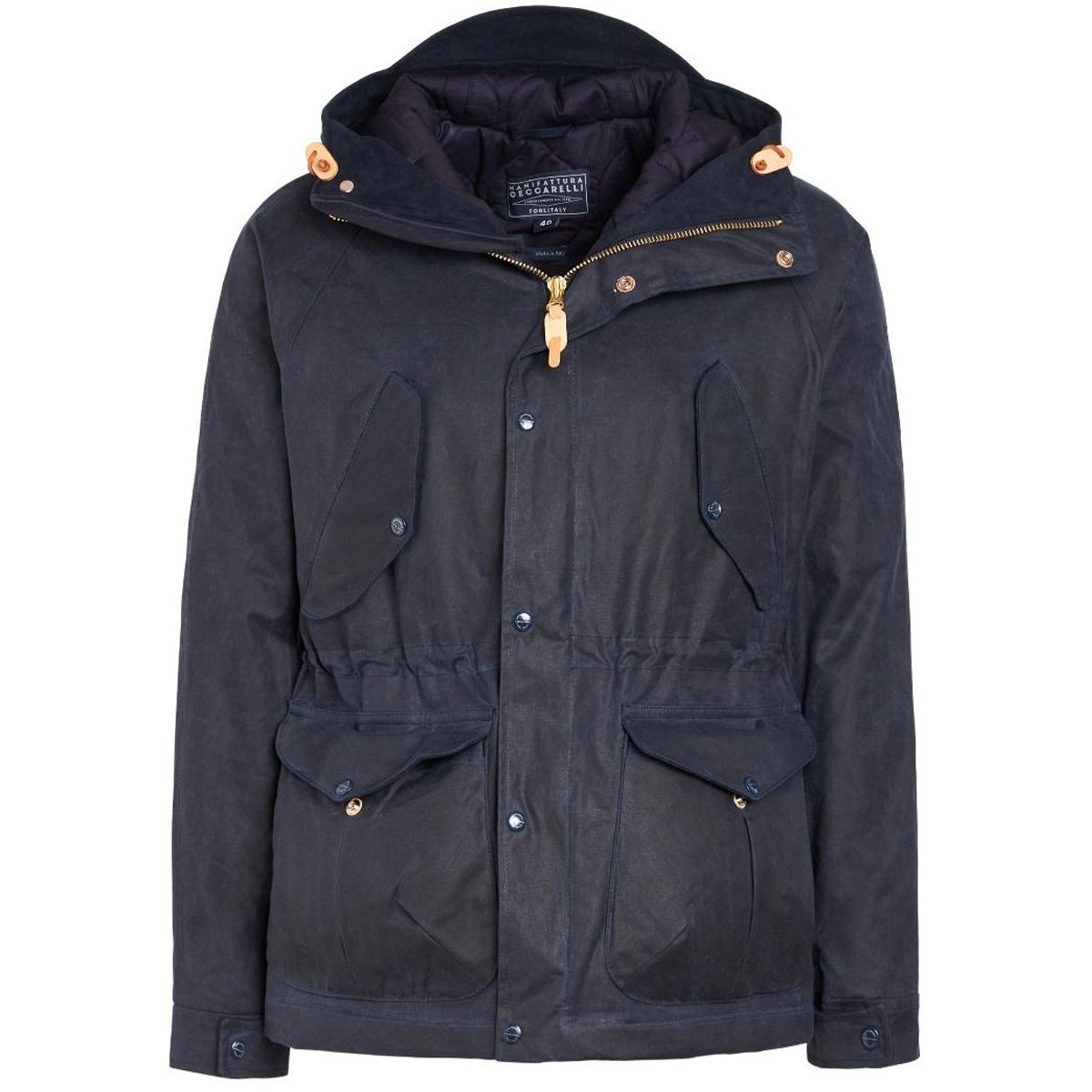 Parka Fisherman Uomo Navy 7031/WX NAVY MANIFATTURA CECCARELLI 
