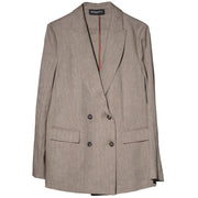 Blazer Doppiopetto AB5151 Z19 BROWN HERRINGBONE GOODMATCH 