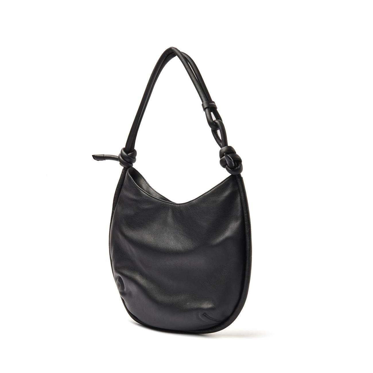 Borsa Demi' Piuma Knot L Donna Nero 068550 0660000 L Z0001 BLACK NERO ZANELLATO 