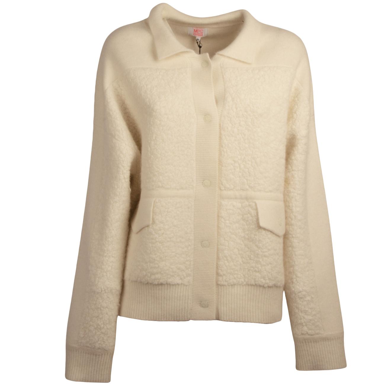 Giacca con colletto MHE200 CU LATTE MA PETITE CAPSULE 