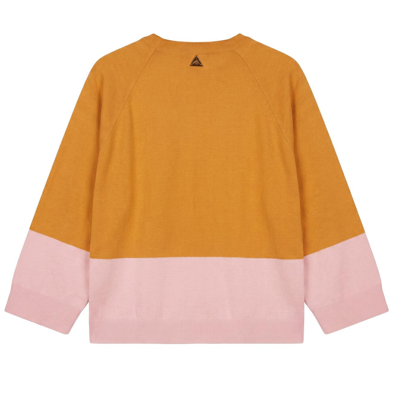 AKEP Maglia Girocollo MGKD13076 ARANCIO/ROSA 