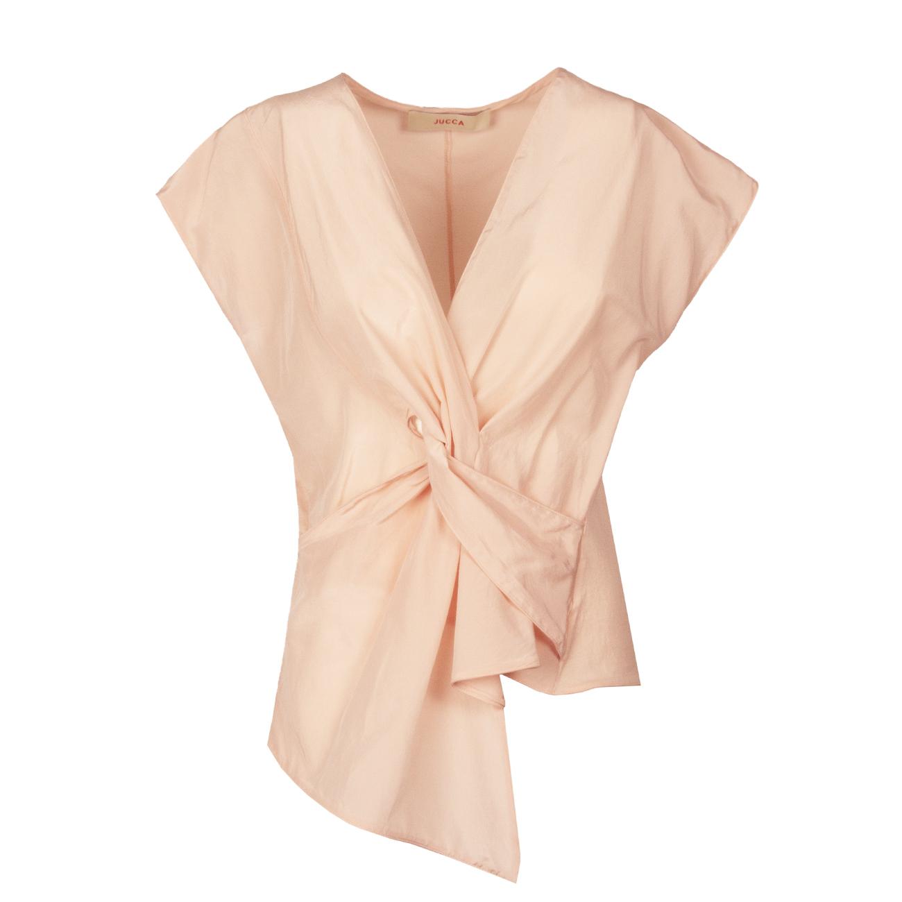 Top Nodo Davanti Donna Rosa Pallido J3712047/33 PEONIA 416/ROSA PALLIDO JUCCA 