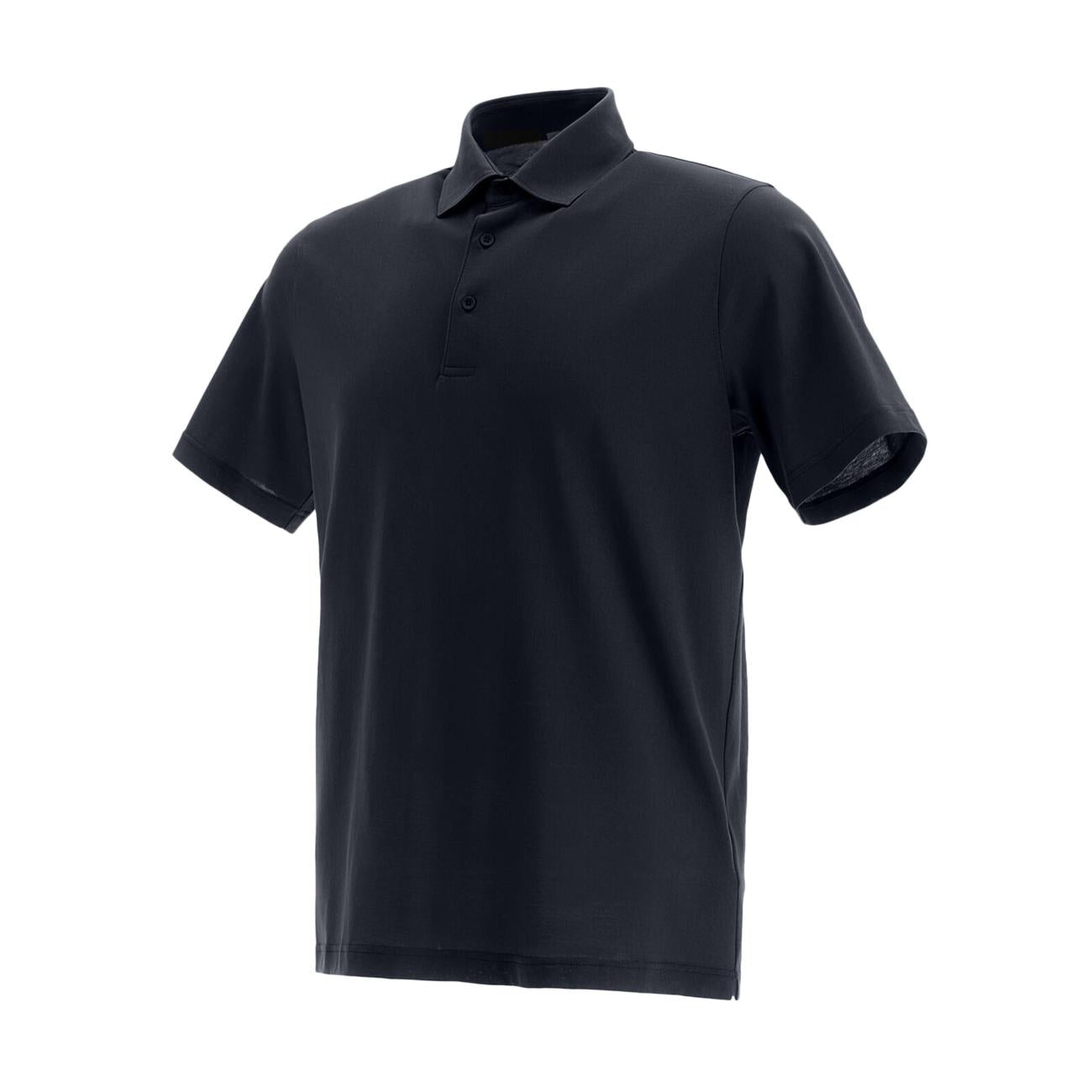 Polo Crepe Uomo Blu JPL00115U52005 9200 BLU HERNO 