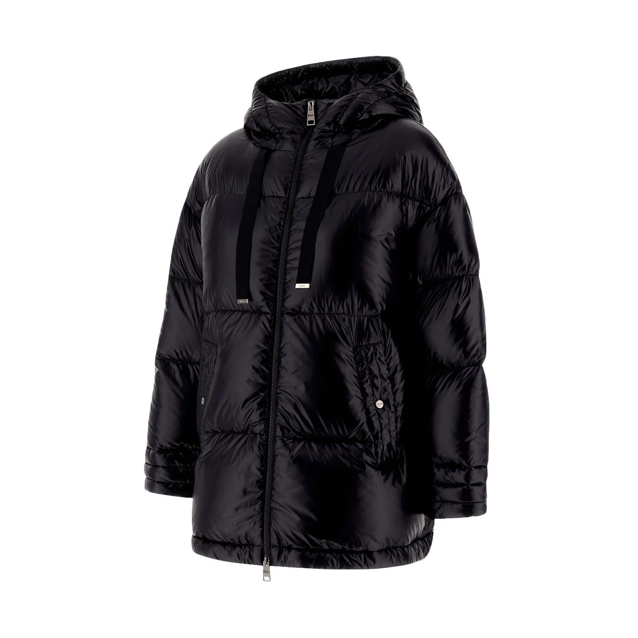 Piumino A-Shape In Nyl Ultralight Donna Nero PI001952D12017Z 9300 NERO HERNO 