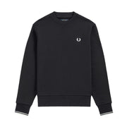 Felpa Girocollo Con Profilino A Contrasto Uomo Navy M7535 248NAVY FRED PERRY 