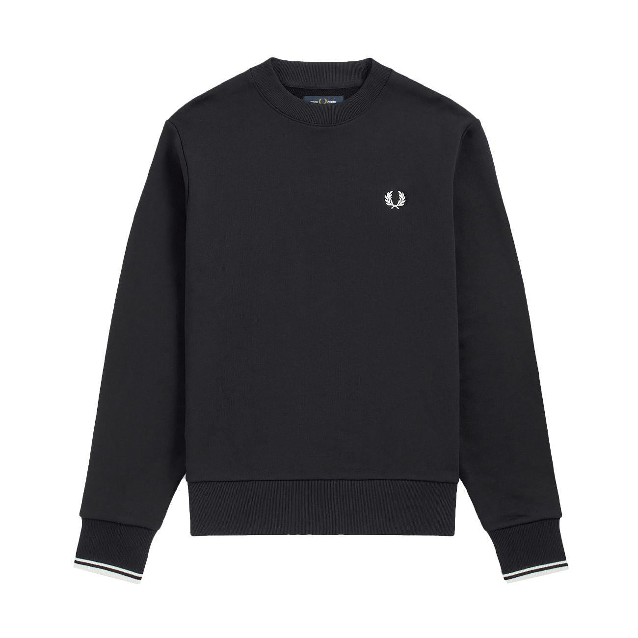 Felpa Girocollo Con Profilino A Contrasto Uomo Navy M7535 248NAVY FRED PERRY 