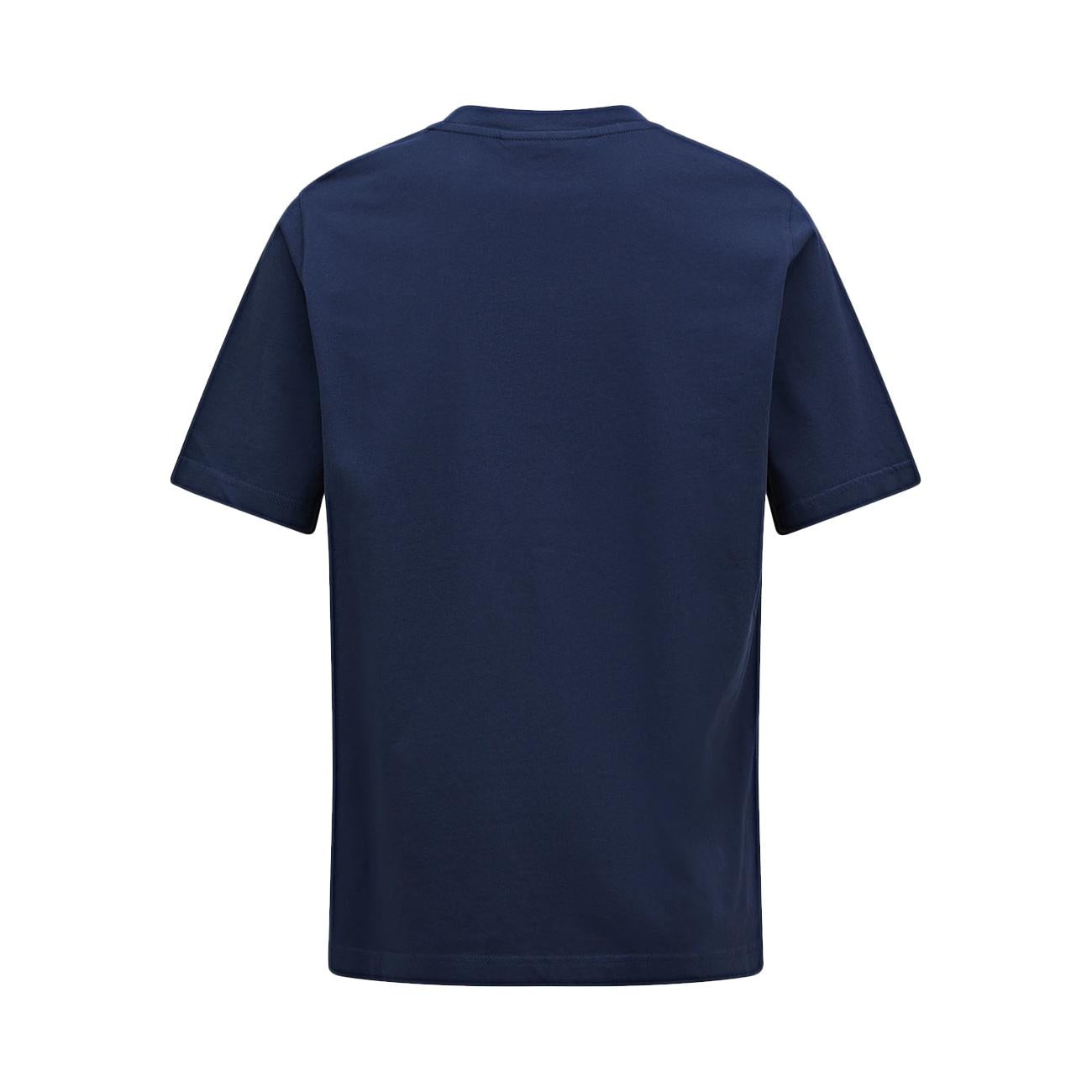 T-Shirt Original Small Logo Uomo Blue Shadow G78908 010 BLUE SHADOW PEAK PERFORMANCE 