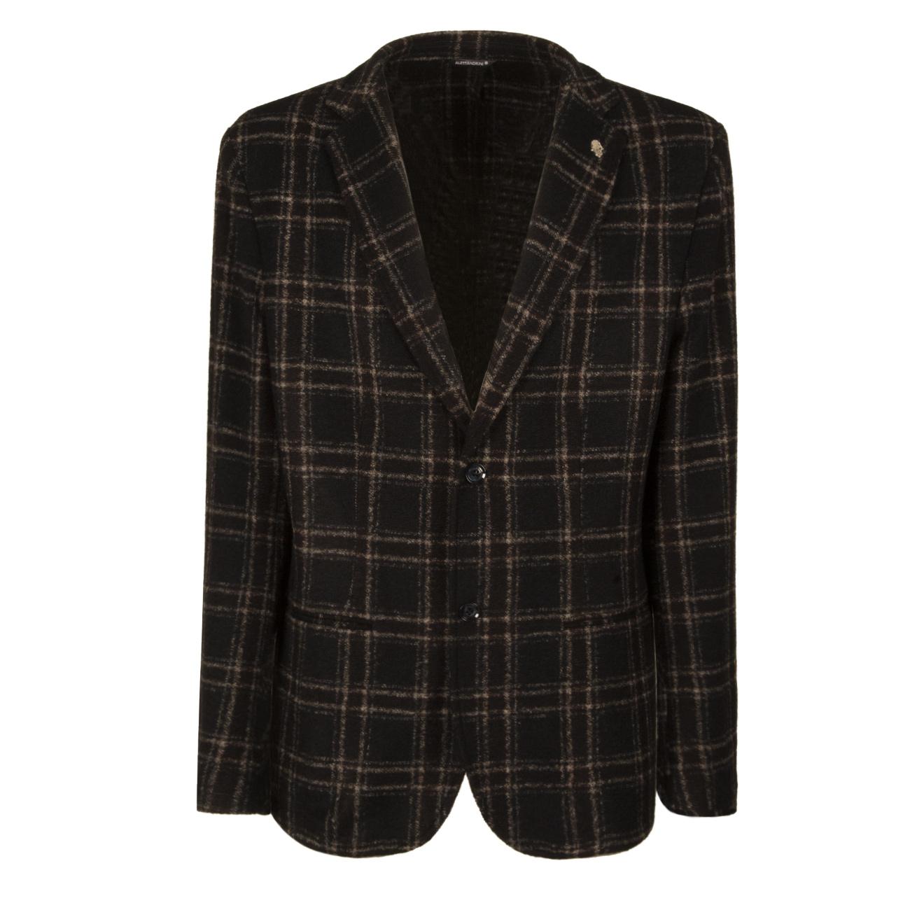 Giacca Tambora Uomo Blu Moro G2977E7753906 23BLU/MORO DANIELE ALESSANDRINI 