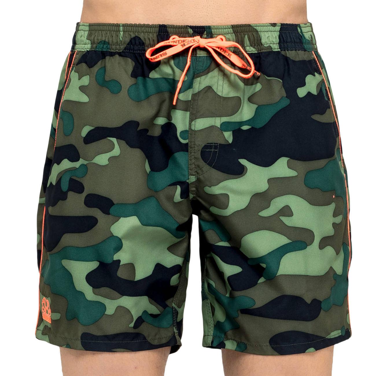 Boxer Mare Pervis Camouflage Uomo Deep Forest M420BDP0153 50153DEEPFOREST SUNDEK 