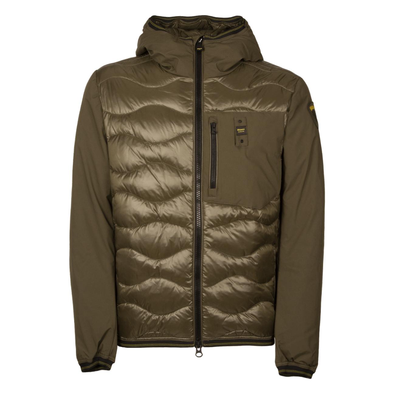 Bomber Onde Uomo Oliva Scuro 23WBLUC08001 006355 659 OLIVA SCURO BLAUER 