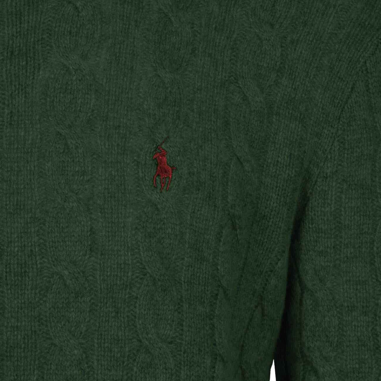  710876762 004 HUNT CLUB GREEN POLO RALPH LAUREN 