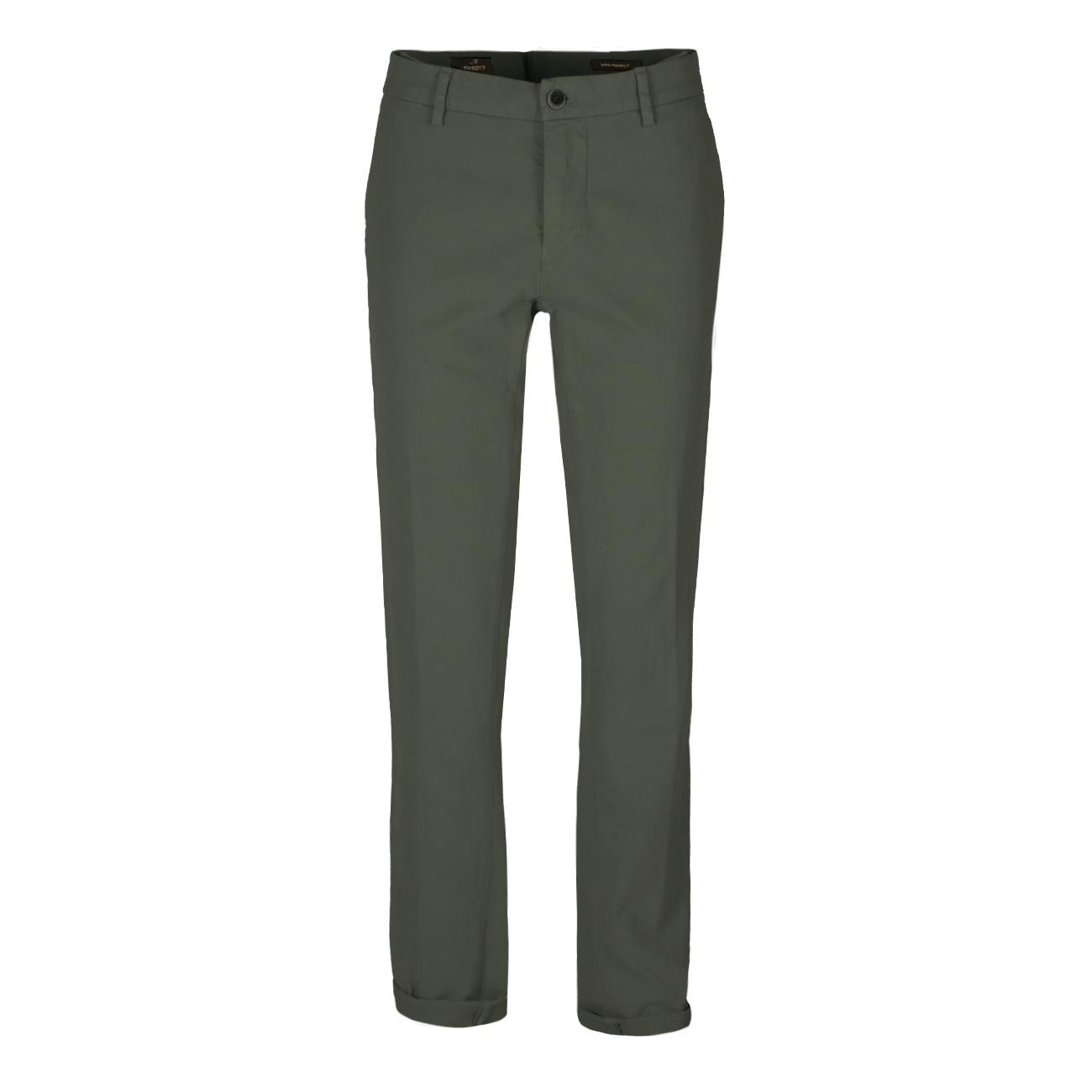 Pantalone Chino Piquet Armaturato Uomo Verde 9PN2A4973 MBE046 027 VERDE MASON'S 