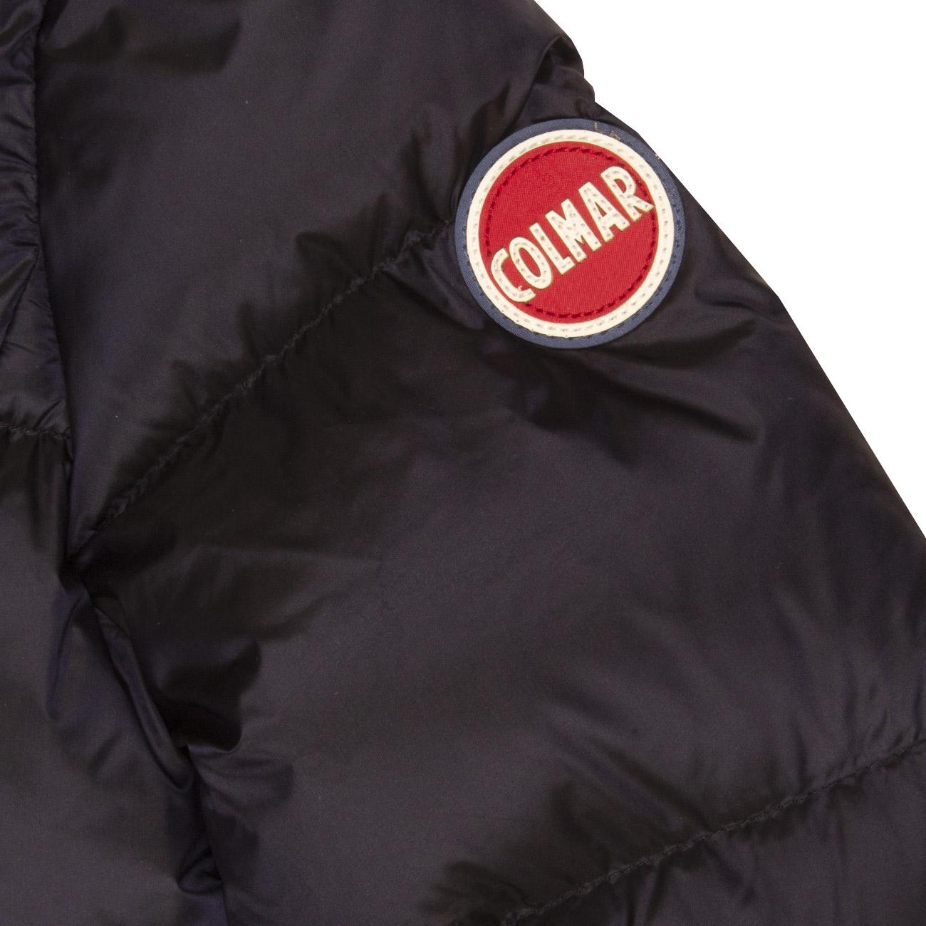 Piumino Lungo Fullzip Con Cappuccio Bambino Blue Navy 3499/7QD 68.BLUENAVY COLMAR ORIGINALS 