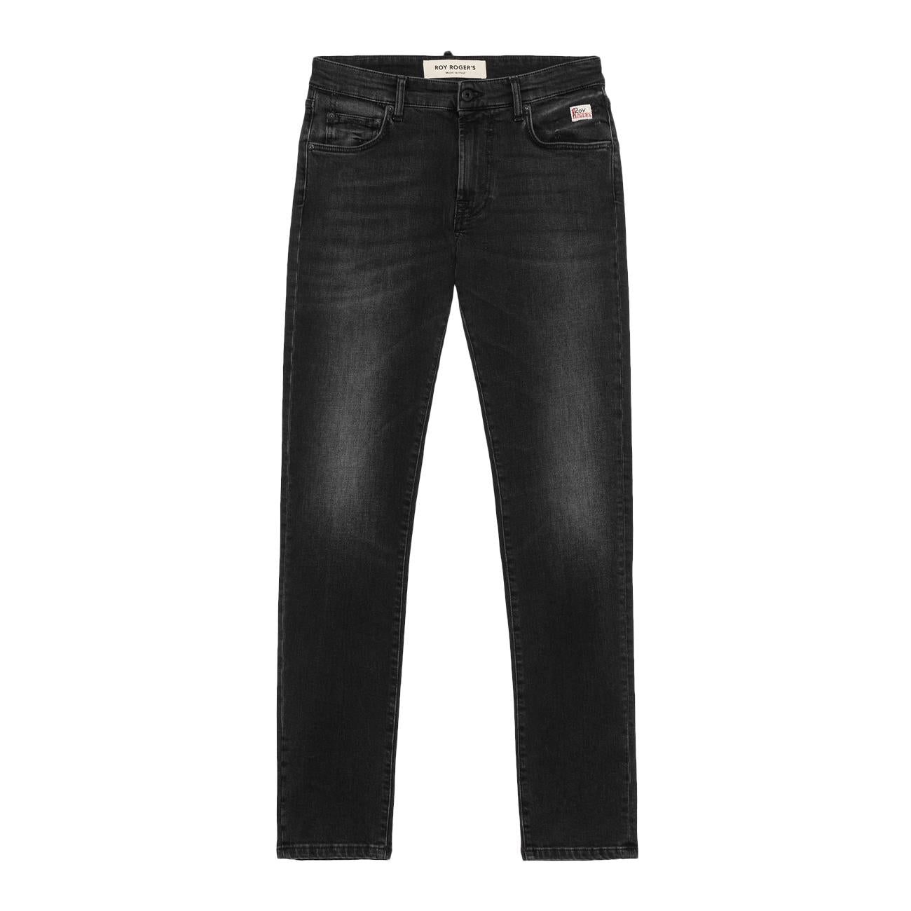 Jeans Denim Black Stretch Lance Uomo Denim RRU076D5772030 999 DENIM ROY ROGER'S 