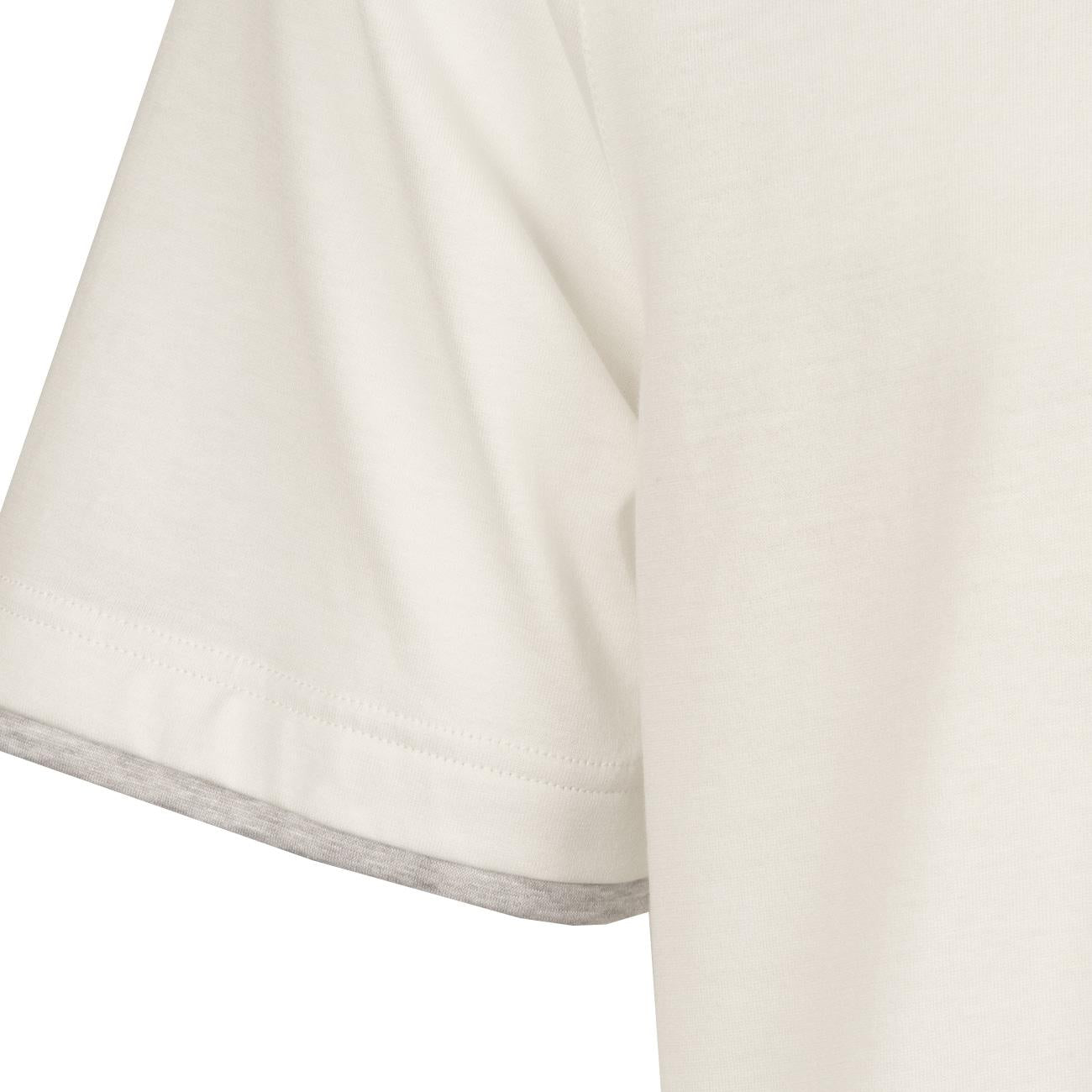 T-SHIRT U. MM COT. LA FILERIA 60123/73711 005 BIANCO LA FILERIA 