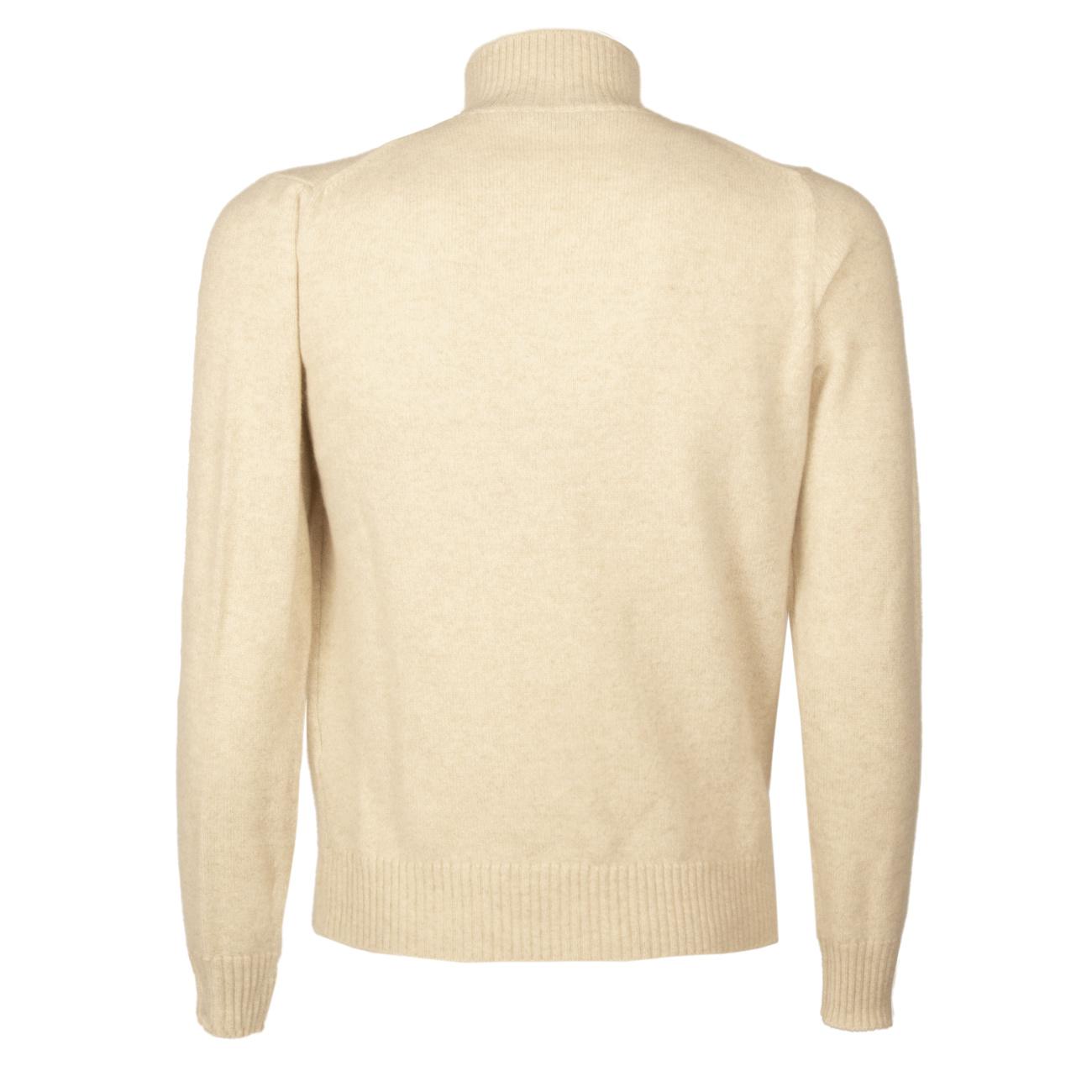 Maglia In Lana E Cashmere Uomo Beige 99 51768 BEIGE MAGAZZINO RICAMBI 