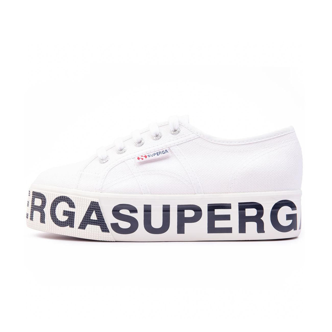 Scarpe 2790-Cotw Outsole Lettering Donna Bianco S00FJ80 901WHITE SUPERGA 