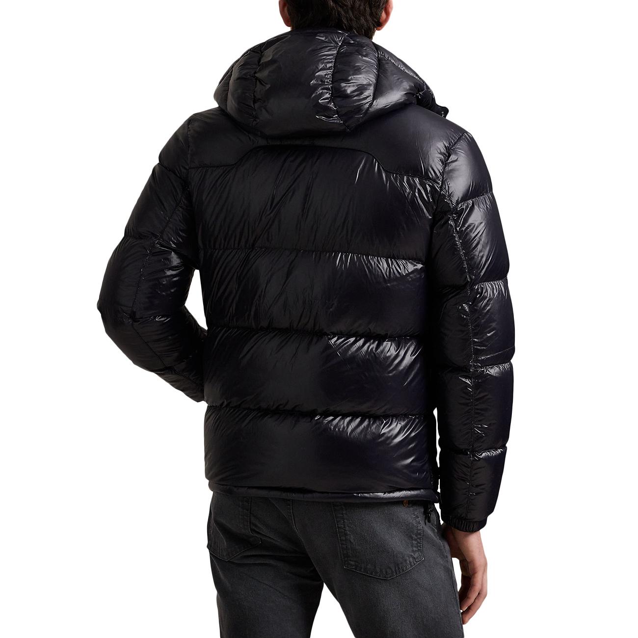 Giaccone Gorham Lucido 710968281 001 POLO BLACK GLOSSY POLO RALPH LAUREN 